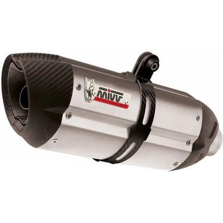 motoruitlaat Mivv Suono inox/casquette carbonne