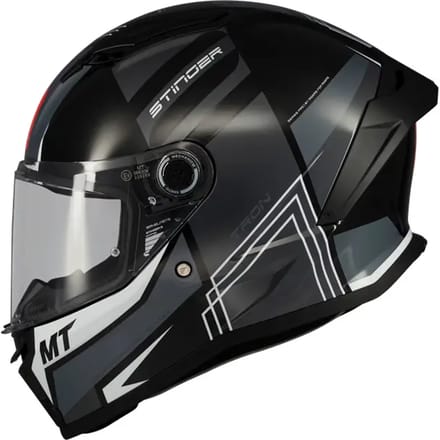 Volle motorhelm MT Helmets FF126 Stinger 2 Tron B12