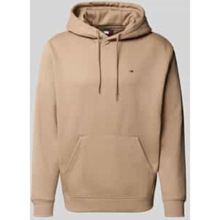 Regular fit hoodie van katoenmix