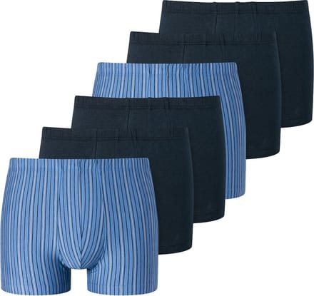 Schiesser Heren retro short / pant 6 pack 95/5 Essentials Cotton