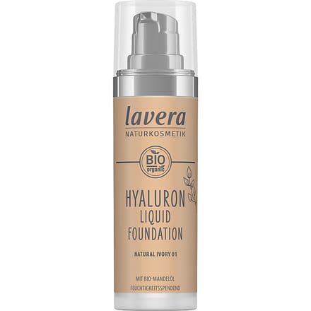 Lavera Hyaluron Liquid Foundation - Natural Ivory Natural Ivory
