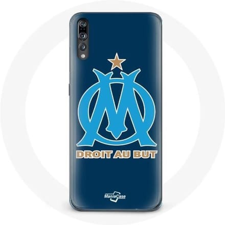 Hoesje voor Huawei p20 Marseille OM Blauw blauw