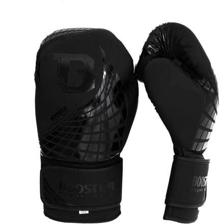 Booster - bokshandschoenen - Cube - Black on black - 12 oz