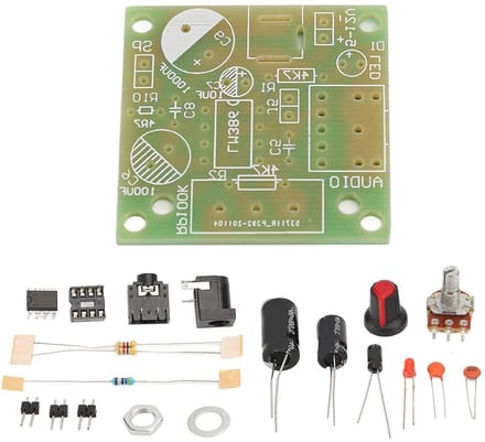 Audio Versterker Kit - Mini Module - Muziek Afspelen - Stabiele Printplaat - 37x41mm - Groen
