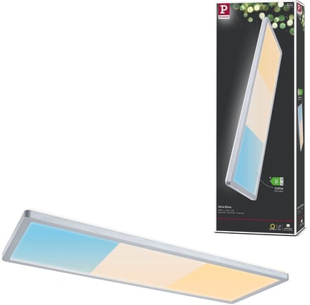 LED-paneel Atria Shine White Select IP44 hoekig 560x200 mm 15,2W 2030lm White Select Chroom mat