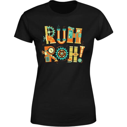 Ruh-Roh! Clockwork Women's T-Shirt - Black - 3XL