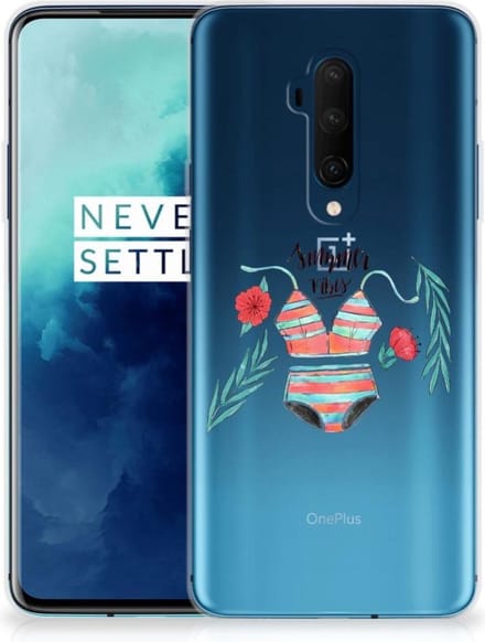 OnePlus 7T Pro Telefoonhoesje met Naam Boho Summer