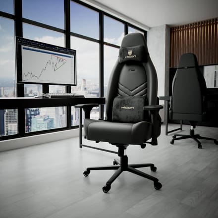 Bureaustoel - Directiestoel - Office Chair - Desk Chair - 150 kg - HICON Apex Maverick - Zwart