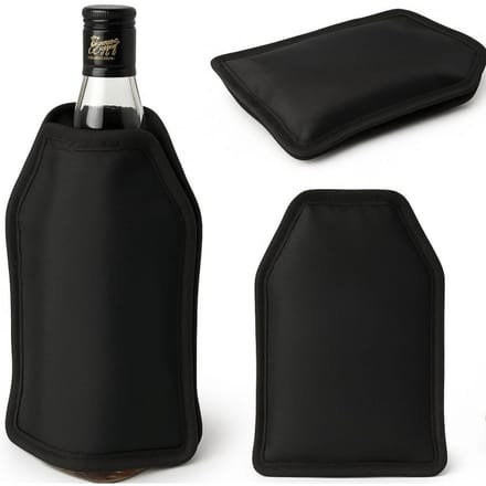 Housse de Refroidissement Pour Bouteilles d'Eau, Vin, Champagne, Bière, Refroidisseur Gel