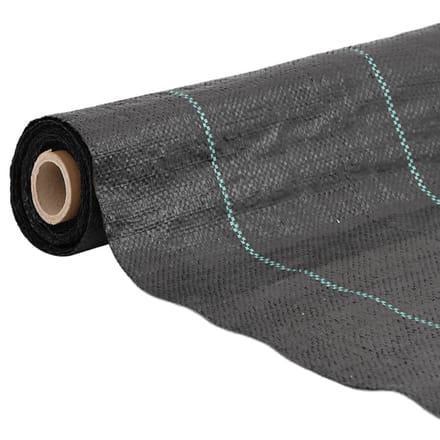 vidaXL - Worteldoek - 1x10 - m - polypropeen - zwart