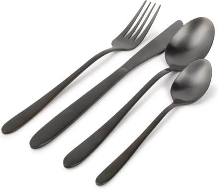ONA - Bestekset Slim - Black - Mat Zwart - 24 delig Bestek