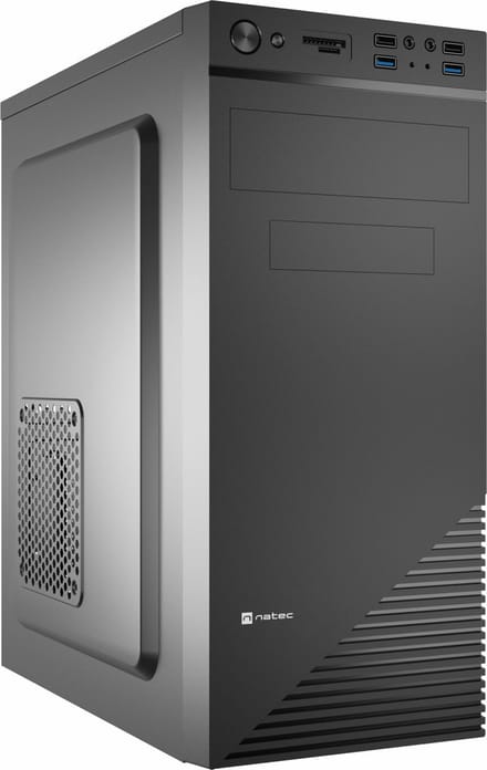 Natec Cabassu G2 Serie - ATX Midi Behuizing - 2x USB 3.0 - Kaartlezer
