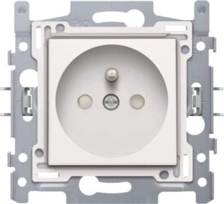 Niko stopcontact + toets original white (101-66600)