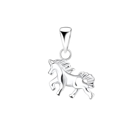 Zilveren paard hanger pendant | Zilverana | Sterling 925 Silver