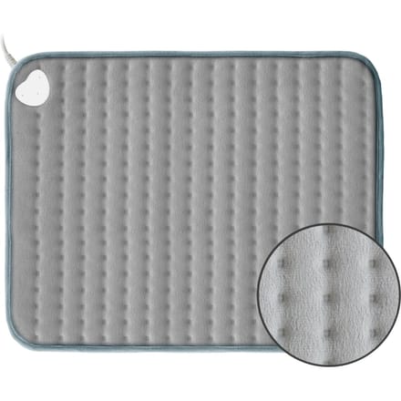 Tomado THP0602G - Elektrisch warmtekussen - 40 x 60 cm - XL formaat - Automatische uitschakeling - Grijs