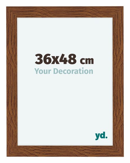 Your Decoration - Fotolijst 36x48 cm - MDF - Eiken Rustiek - Como