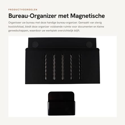 Dailygoods - Bureau-Organizer met Magnetische Pennenhouder