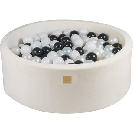 Supersoft velvet ballenbak met 200 ballen