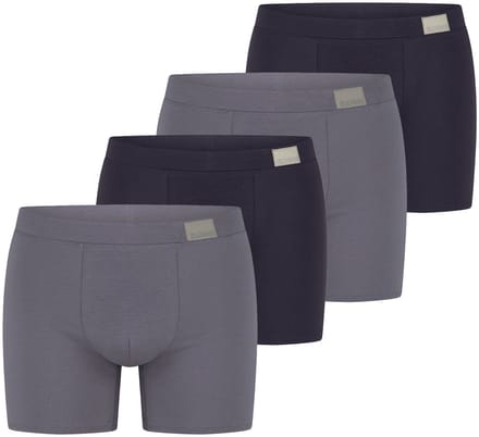 sloggi Heren lang short / pant 4 pack men GO Natural