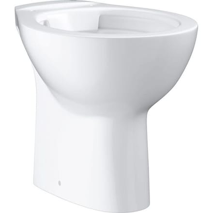 GROHE Bau closetpot diepspoel spoelrandloos AO 35.7x51.5cm 6/3L wit