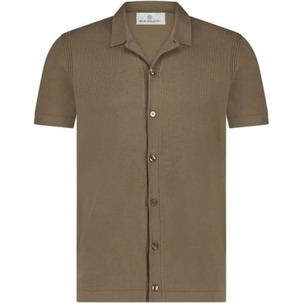 Blue Industry Polo met korte mouwen