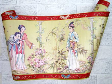 GEISHA,S BEHANGRAND AZIATISCH OOSTERS CHINEES HERMITAGE COLLEKTIE