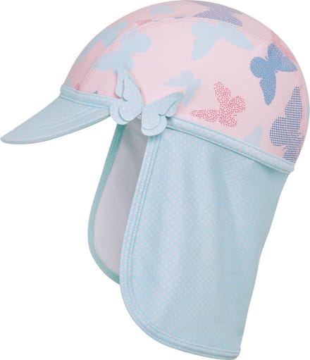 Playshoes kinderpet met UV-bescherming met vlinders