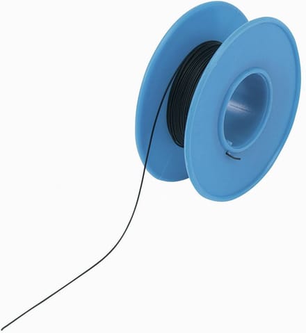 TRU COMPONENTS 1566863 Wire-wrap-draad Wire Wrap 1 x 0.05 mm² Zwart 15 m