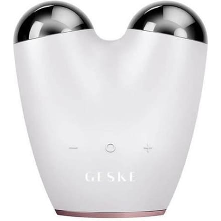 GESKE | SmartAppGuided™ SmartAppGuided™ MicroCurrent Face Lifter | 6 op 1 | Gezichtslifting | Tools voor huidverzorging | Facelift | Anti-aging apparaat | MicroCurrent tegen rimpels