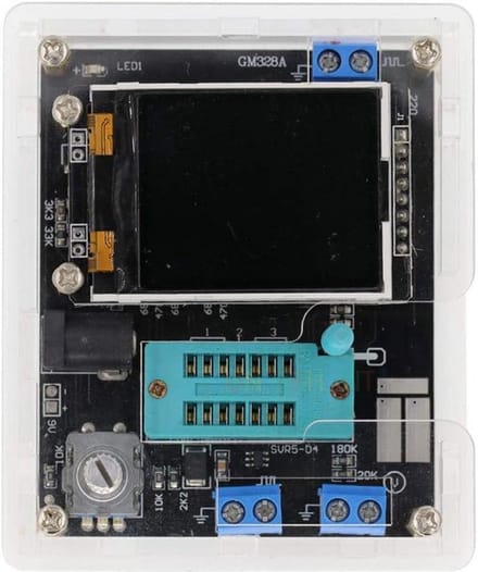 LCD Transistortester en Diode ESR Meter