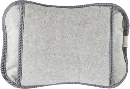 White-Label® Elektrische Kruik - Warmtekruik - Baby - Volwassenen - Grijs