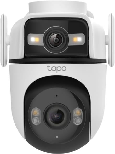 Tapo C545D Beveiligingscamera Dual lens - buiten - 2K 3MP - Pan/Tilt - AI detectie - IP66