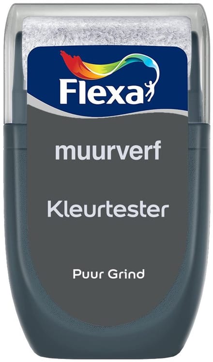 Flexa - Kleurtester Muurverf - Puur Grind - Mengverf - 30 Ml