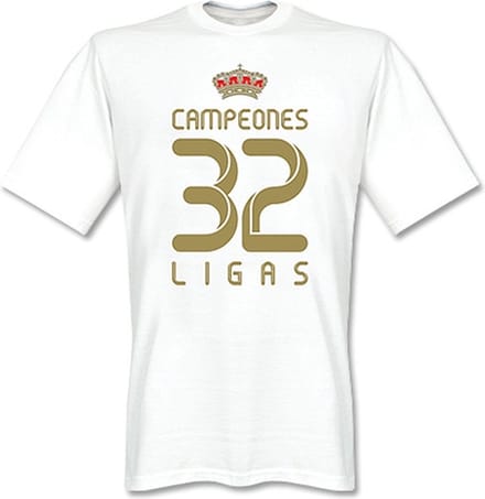 Real Campeones 32 Ligas T-shirt 2012 - XL