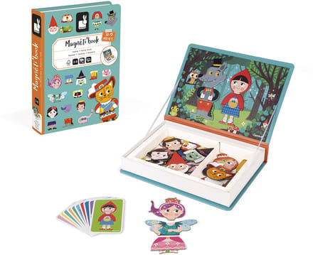 Janod - Magnetibook - Sprookjes - Magneetboek Speelset