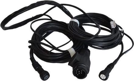 Aspock kabel 13-polig 7 meter bajonet 5-polig met aftakkingen