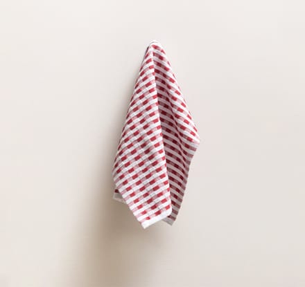 CLARYSSE Vaatdoek katoen Magnus 33 x 35cm - Rood