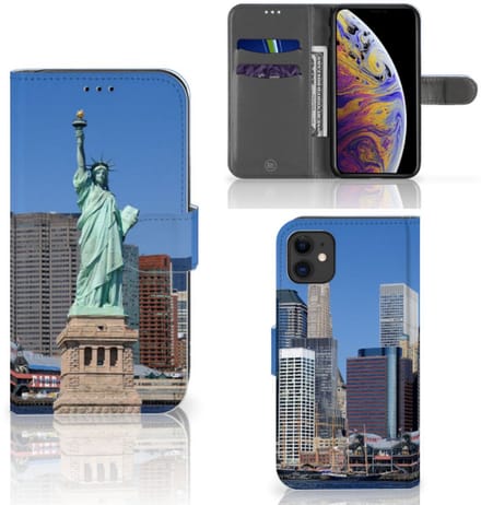 Apple iPhone 11 Flip Cover Vrijheidsbeeld