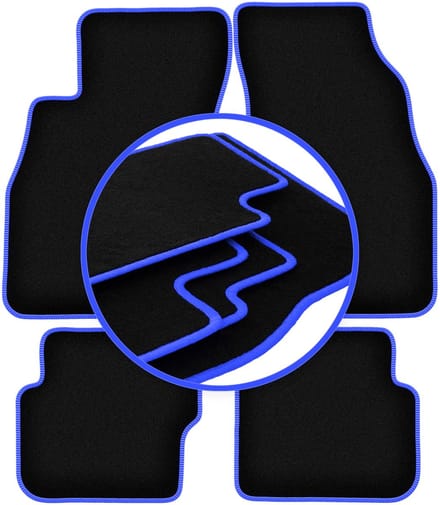 CARLUX-BLUE automatten voor: Fiat Punto EVO hatchback (2998-2012)