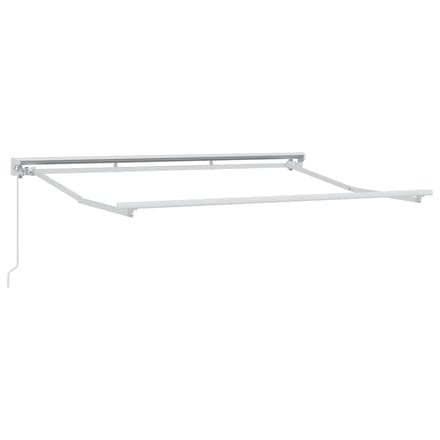 vidaXL - Uitschuifbare - luifel - Zand - 3,5 - x - 2 - m - Polyester - en - Aluminium