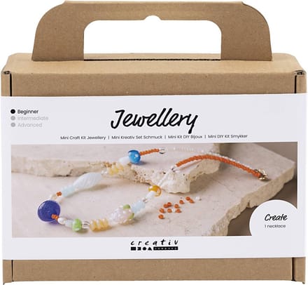Creativ Company Mini Hobbyset Sieraden Kleurrijk Stoere Halsketting