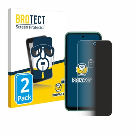 BROTECT - privacy screenprotector voor Nokia XR21 Limited Edition - Folie Beschermfolie Blauwlichtfilter 2 Stuks