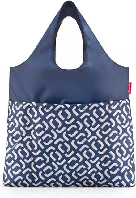 Boodschappentas - Draagtas - Boodschappen doen - Compact opvouwbaar - 425 cm - Blauw