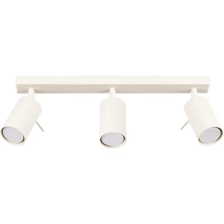 Sollux Lighting Plafondlamp Ring - GU10 - beige - staal - 17x45x6cm