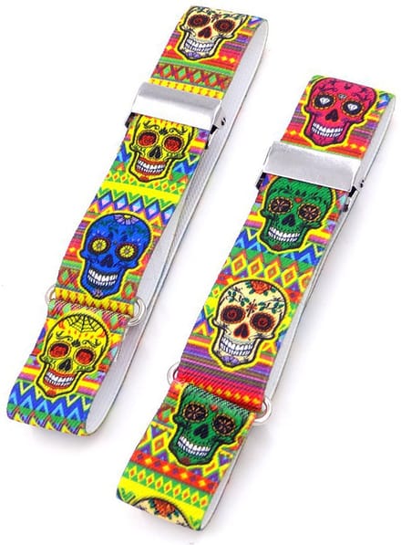 Sorprese - Mouwophouders - Elastisch - Per Paar - 2 Stuks - Mouwophouders Dames Heren - Los Muertos