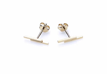 Karma Symbols oorbel M1545 Double Square