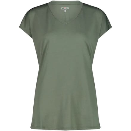 T-shirt van jersey met brede hals dames CMP