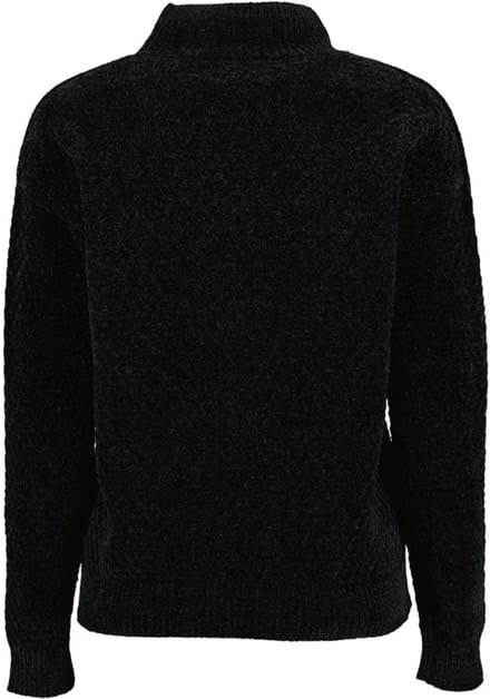 Blue Seven - Trui 248083 zwart opstaande kraag - maat 40