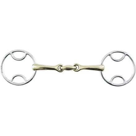3-wegs messing paardenbit Premier Equine