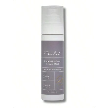 THE LAB by blanc doux Brume Crème Prébiotique-Céra 95ml/Solution Barrière Cutanée Double - Complexe de Céramides, Prébiotiques, Hydratation Profonde gray